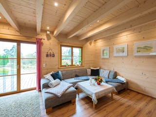 Blockhaus B138 Görlitz von Frammelsberger R. Ingenieur-Holzbau, Blockhaus Innenansicht 1