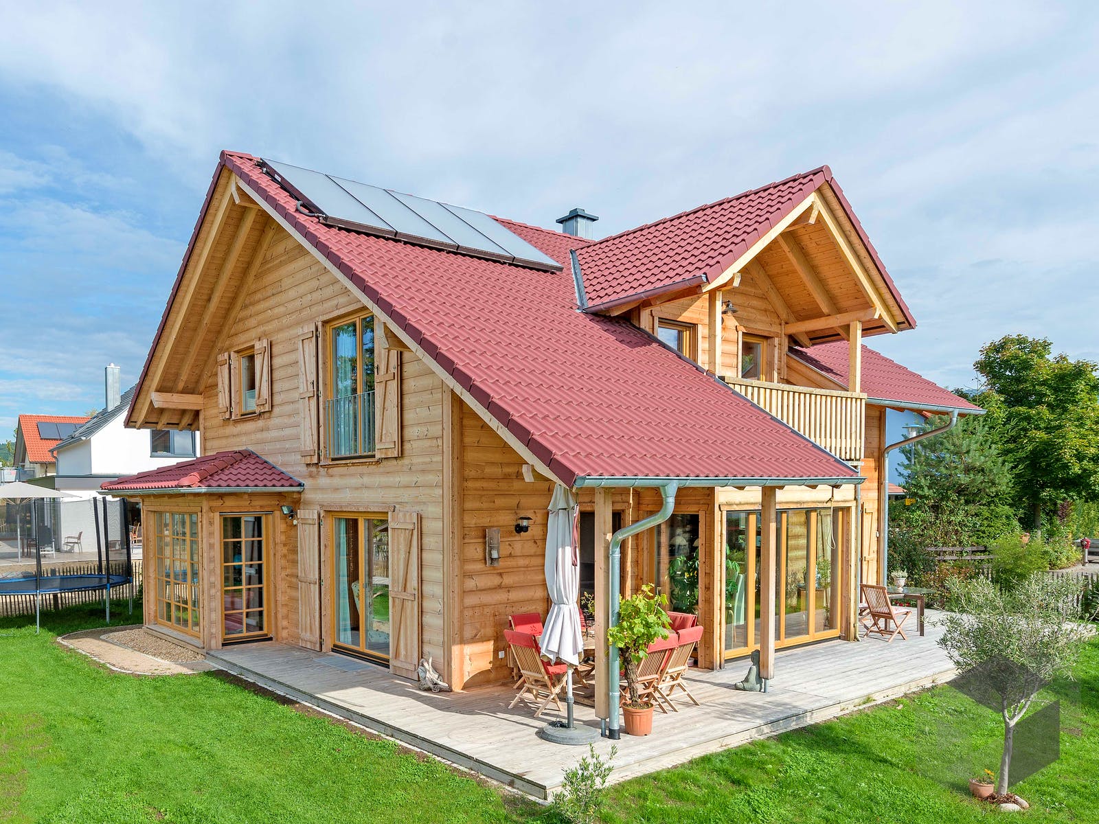 Einfamilienhaus B155 Krank von Frammelsberger Holzhaus | Fertighaus.de