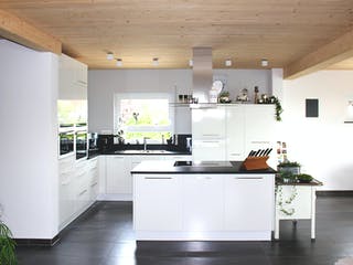 Fertighaus Homestory 093 von Lehner Haus Schlüsselfertig ab 390000€, Satteldach-Klassiker Innenansicht 1