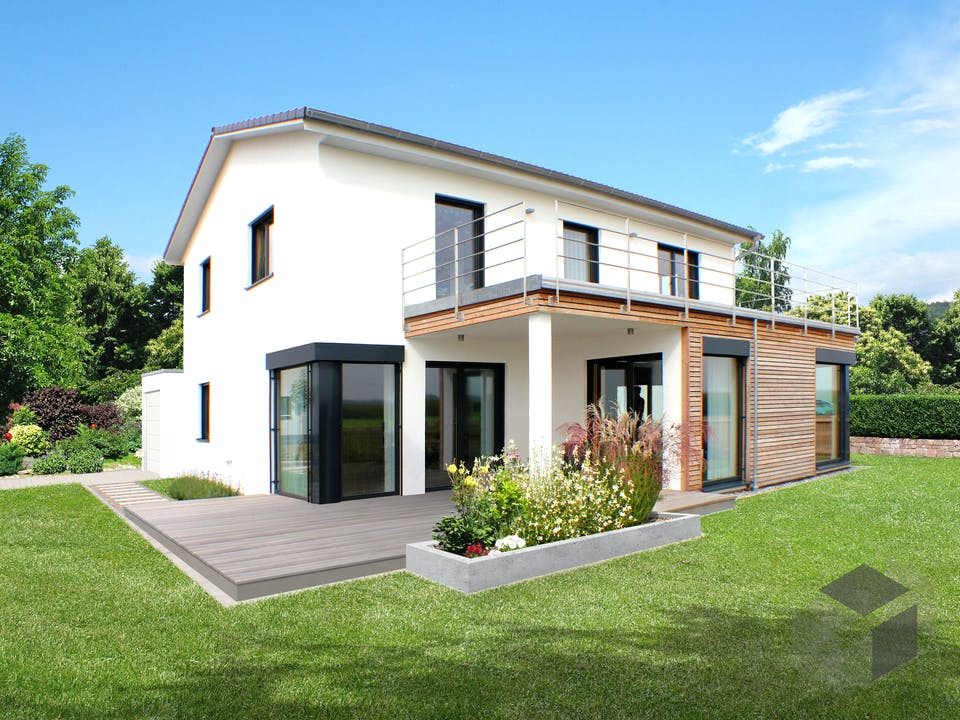 Homestory 190 von Lehner Haus Außenansicht