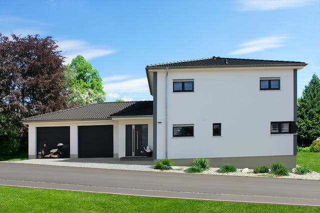 Stadtvilla mit Doppelgarage