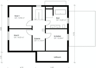 Homestory 348 Grundriss