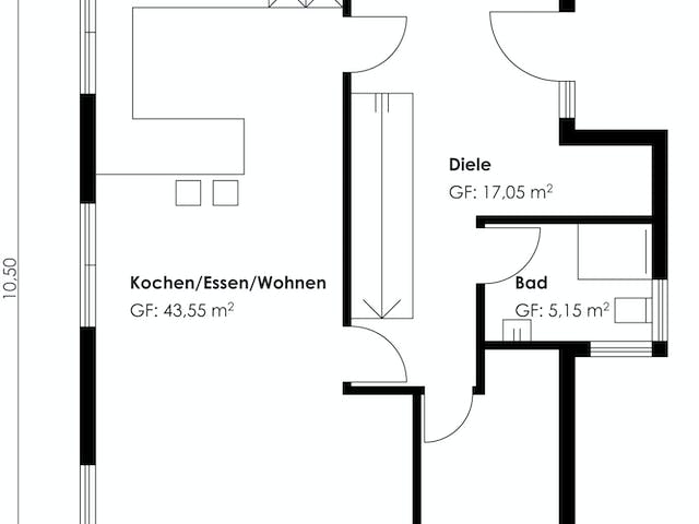 Fertighaus Homestory 366 von Lehner Haus Schlüsselfertig ab 444925€, Cubushaus Grundriss 2