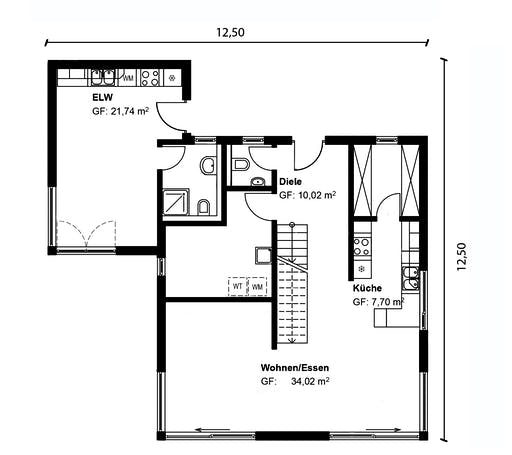 Homestory 314 Floorplan 1