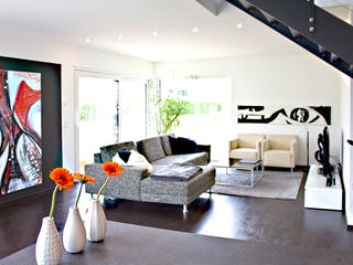 Fertighaus Homestory 314 von Lehner Haus, Cubushaus Innenansicht 1