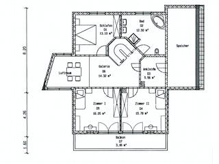 Fertighaus Hopfensee von ISARTALER HOLZHAUS Schlüsselfertig ab 379000€, Satteldach-Klassiker Grundriss 1