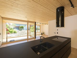 Fertighaus Black von Huber Holzbau, Satteldach-Klassiker Innenansicht 2