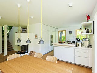 Fertighaus Gartenblick von Huber Holzbau, Cubushaus Innenansicht 3