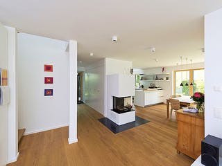 Fertighaus Gartenblick von Huber Holzbau, Cubushaus Innenansicht 4