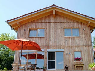 Fertighaus Holzland von Huber Holzbau, Außenansicht 6