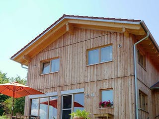 Fertighaus Holzland von Huber Holzbau, Außenansicht 4