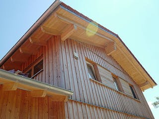 Fertighaus Holzland von Huber Holzbau, Außenansicht 5