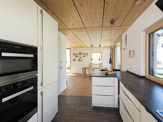 Fertighaus Spitz von Huber Holzbau, Satteldach-Klassiker Innenansicht 7