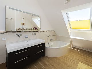 Fertighaus Spitz von Huber Holzbau, Satteldach-Klassiker Innenansicht 9