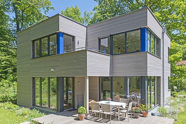 Modernes Holzhaus von Huber Holzbau
