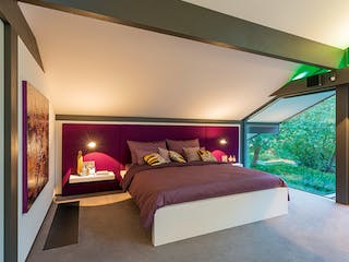 Fertighaus HUF Haus ART 6 Beispiel 7 von HUF HAUS, Fachwerk Innenansicht 4