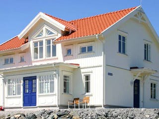 Fertighaus Hunnebo (inacitve) von Generalbau GS Schwedenhaus Schlüsselfertig ab 273732€, Satteldach-Klassiker Außenansicht 2