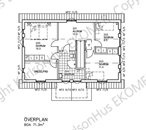 Hunnebo Floorplan 2