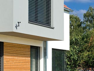 Fertighaus Aspenbusch von Hunoldhaus, Satteldach-Klassiker Außenansicht 5