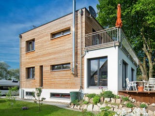 Fertighaus Klosterholz von Hunoldhaus, Cubushaus Außenansicht 3