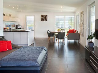 Fertighaus Raufenschlag von Hunoldhaus, Stadtvilla Innenansicht 1