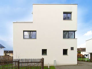 Fertighaus Rhönwald von Hunoldhaus, Cubushaus Außenansicht 2