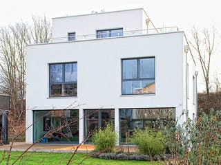 Fertighaus Rhönwald von Hunoldhaus, Cubushaus Außenansicht 3