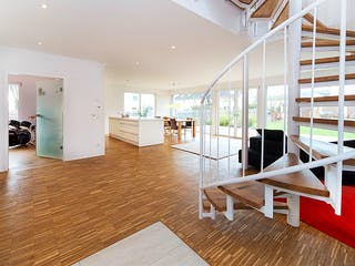 Fertighaus Rhönwald von Hunoldhaus, Cubushaus Innenansicht 3