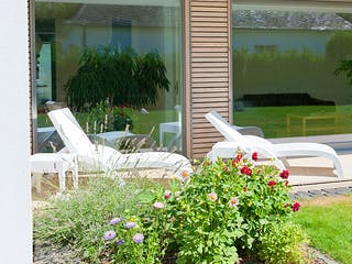 Fertighaus Schüsslergrund von Hunoldhaus, Cubushaus Außenansicht 6