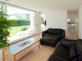 Fertighaus Schüsslergrund von Hunoldhaus, Cubushaus Innenansicht 2