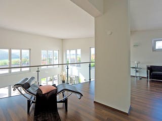 Fertighaus Seiffahrtsburg von Hunoldhaus, Pultdachhaus Innenansicht 3