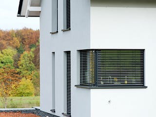 Fertighaus Tännreisig von Hunoldhaus, Satteldach-Klassiker Außenansicht 5