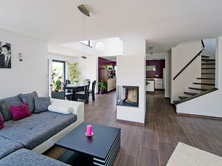 Fertighaus Umpfen von Hunoldhaus, Stadtvilla Innenansicht 1