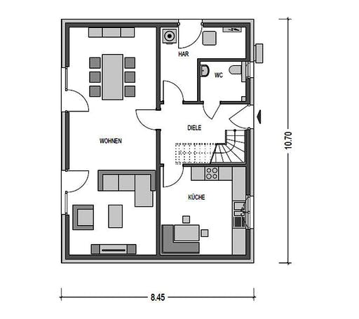 Heinz von Heiden - Alto 520 Floorplan 1