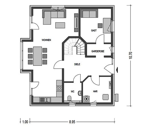 Heinz von Heiden - Alto 621 Floorplan 1