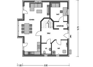 Einfamilienhaus Alto 621 Grundriss