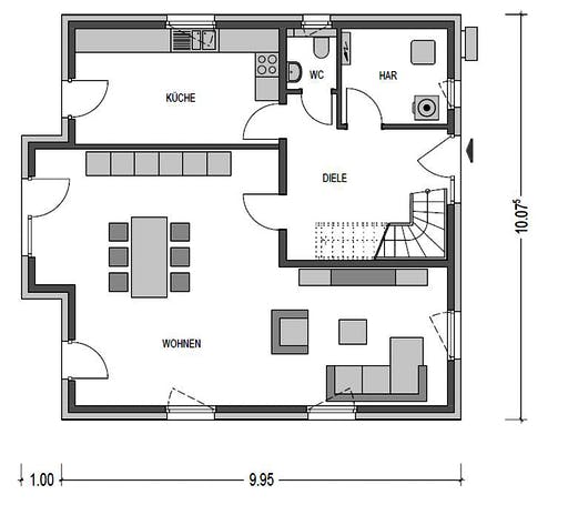 Heinz von Heiden - Alto H10 Floorplan 1