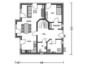 Calvus 620 Grundriss