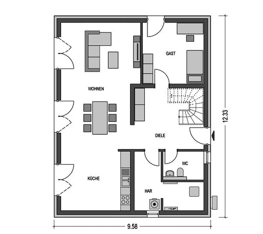 HvH - Alto 741 Floorplan 1