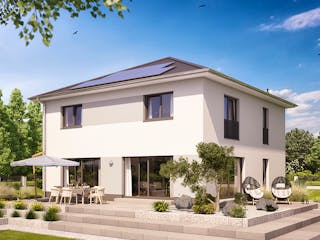 Massivhaus Arcus 230 von Heinz von Heiden Zentrale Schlüsselfertig ab 454358€, Stadtvilla Außenansicht 1