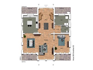 Massivhaus Arcus 300 von Heinz von Heiden Schlüsselfertig ab 726861€, Stadtvilla Grundriss 1