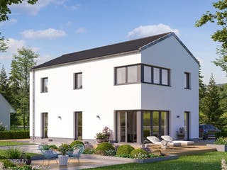 Massivhaus Calvus 360 von Heinz von Heiden Schlüsselfertig ab 323631.375€, Satteldach-Klassiker Außenansicht 1