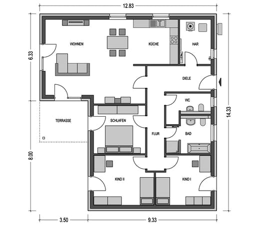 HvH - Cumulus 670 Floorplan 1