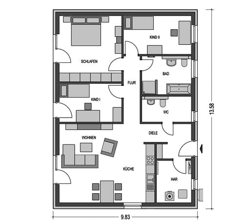 HvH - Cumulus 760 Floorplan 1