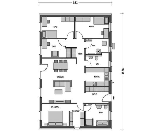 Heinz von Heiden - Cumulus 780 Floorplan 1