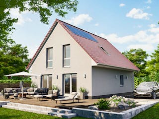 Massivhaus Das Unverbesserliche S510 von Heinz von Heiden Zentrale Schlüsselfertig ab 234948.7€, Außenansicht 1