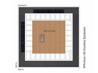 Massivhaus Arcus 13K von Heinz von Heiden Zentrale Schlüsselfertig ab 346747.5€, Stadtvilla Grundriss 3