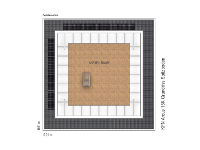 Massivhaus Arcus 15K von Heinz von Heiden Schlüsselfertig ab 357746.3€, Stadtvilla Grundriss 3