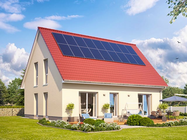 Massivhaus Zweifamilienhaus 64K von Heinz von Heiden Zentrale Schlüsselfertig ab 399039€, Satteldach-Klassiker Außenansicht 1