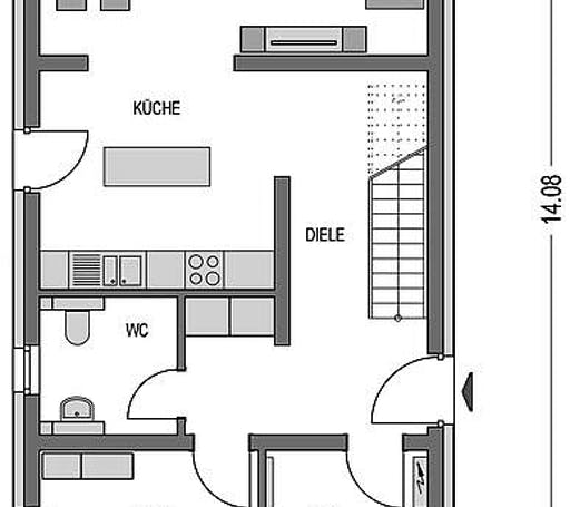 Massivhaus Stratus 260 von Heinz von Heiden Schlüsselfertig ab 322918.25€, Cubushaus Grundriss 1